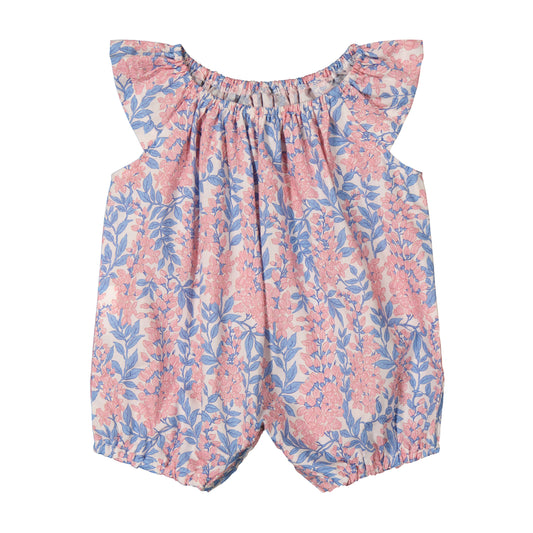 Amelia Romper Pink Azalea