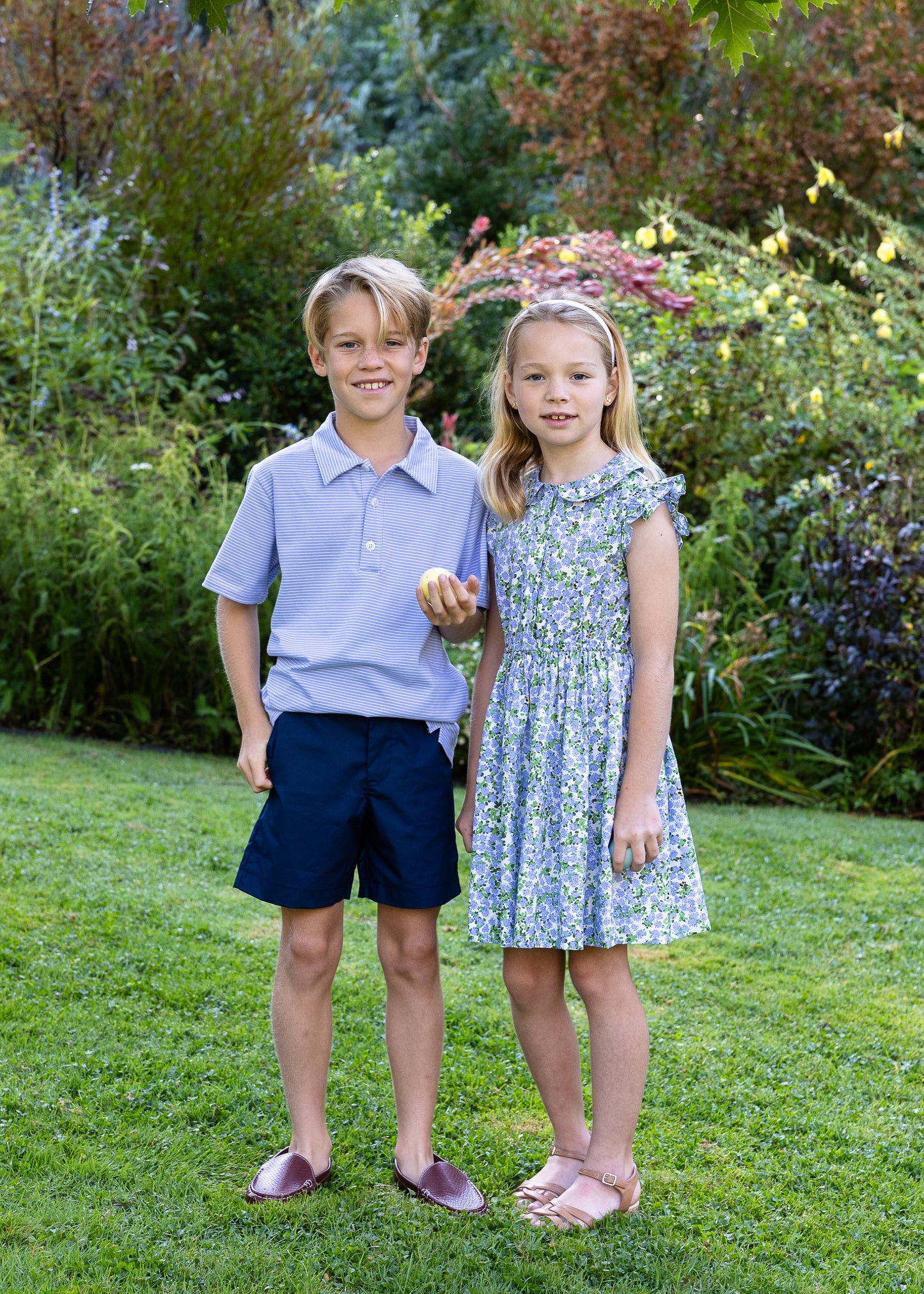 Juniper Shirtdress Blue Hydrangea