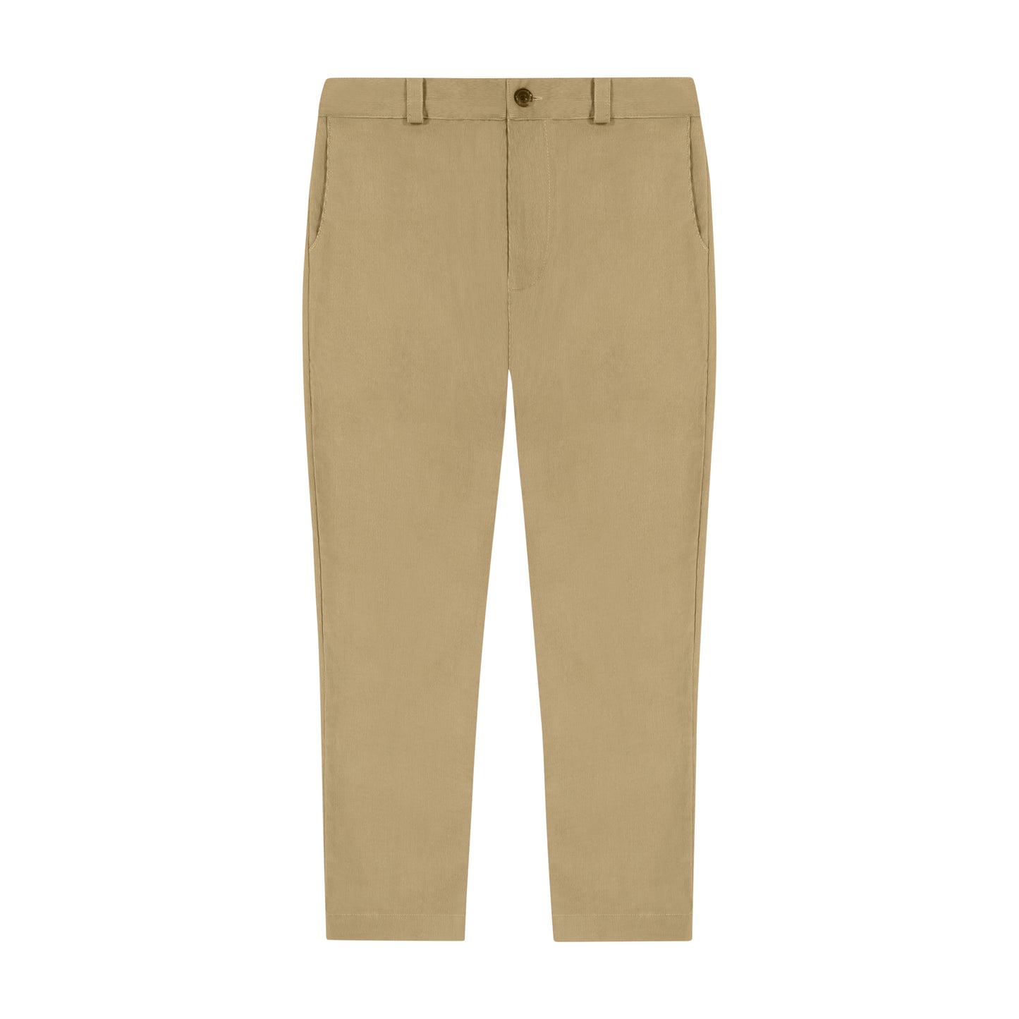 Alex Boys Flat Front Pant Khaki Corduroy